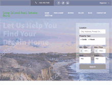 Tablet Screenshot of longislandrealestateguru.com